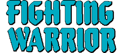 Fighting Warrior logo for ZX Spectrum